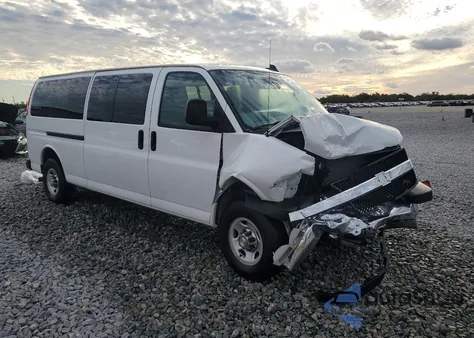 2024 Chevrolet Express G3500 Lt from USA, damaged, VIN 1GAZGPFP7R1203094